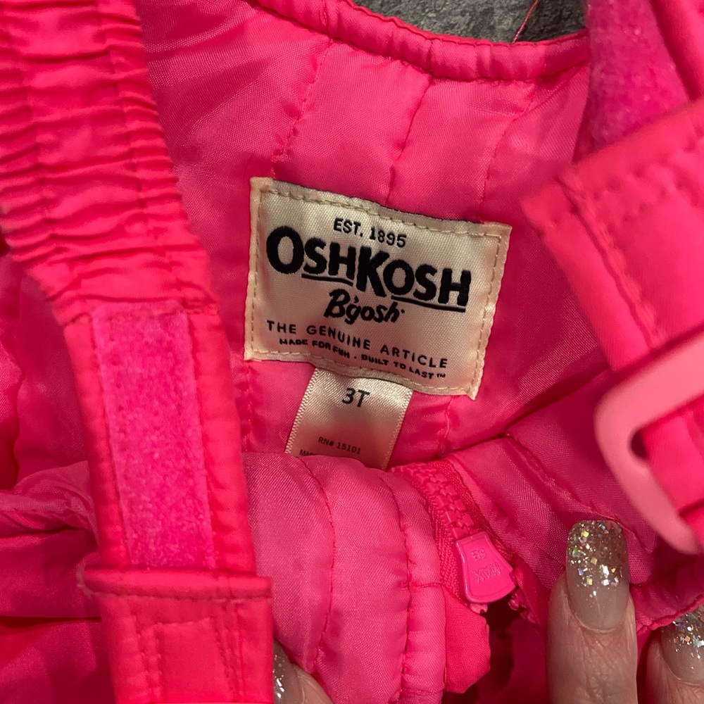 Oshkosh snowpants size 3t
